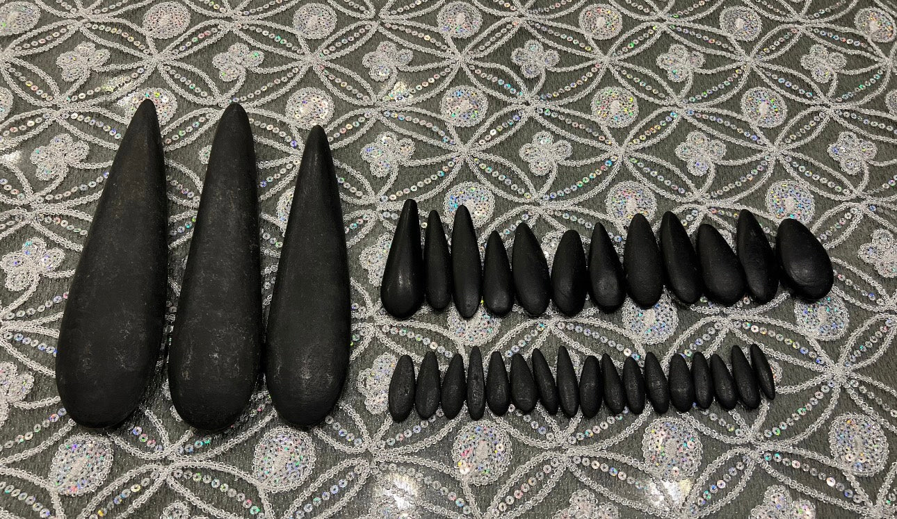 Piedras de Rayo Negra / Black Lightning Stones