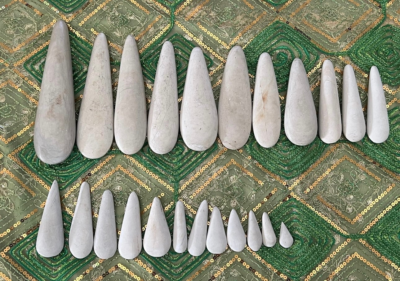 Piedras de Rayo Blanca / White Lightning Stones