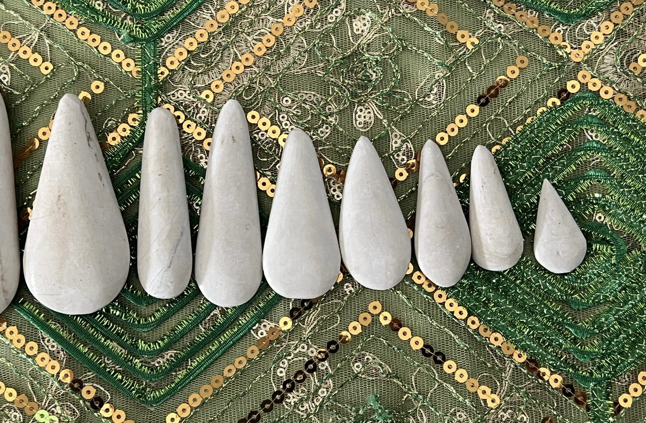 Piedras de Rayo Blanca / White Lightning Stones