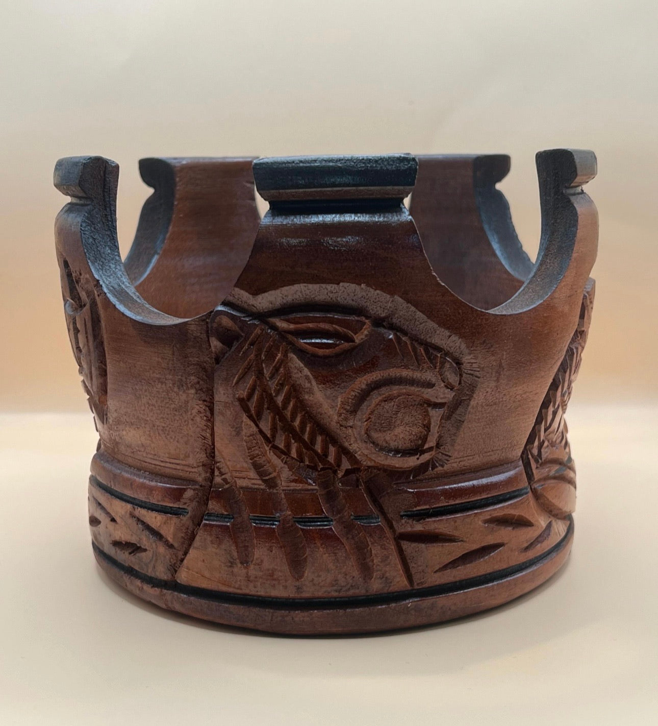 Corona de Chango en Madera / Wooden Crown for Shango