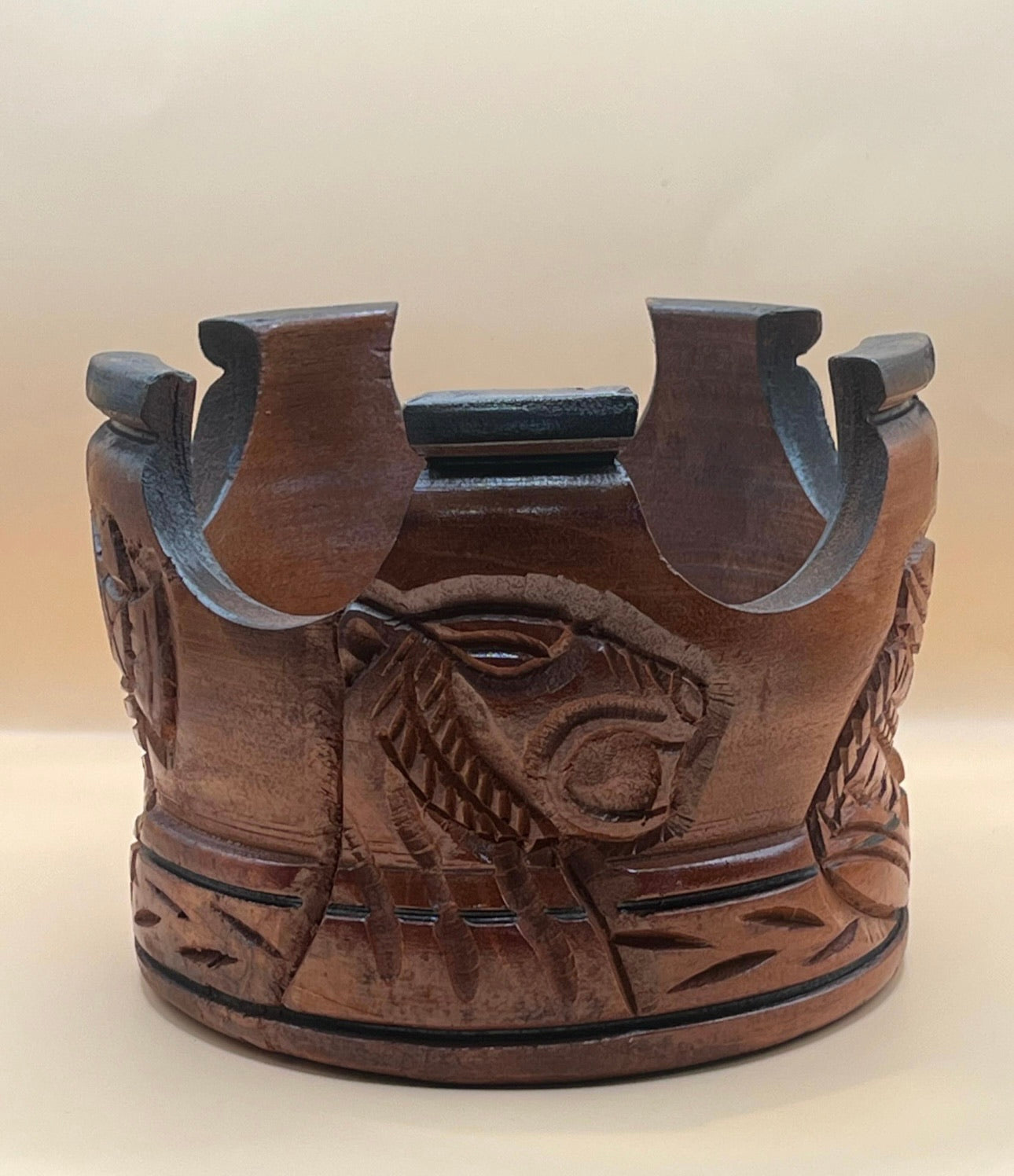 Corona de Chango en Madera / Wooden Crown for Shango
