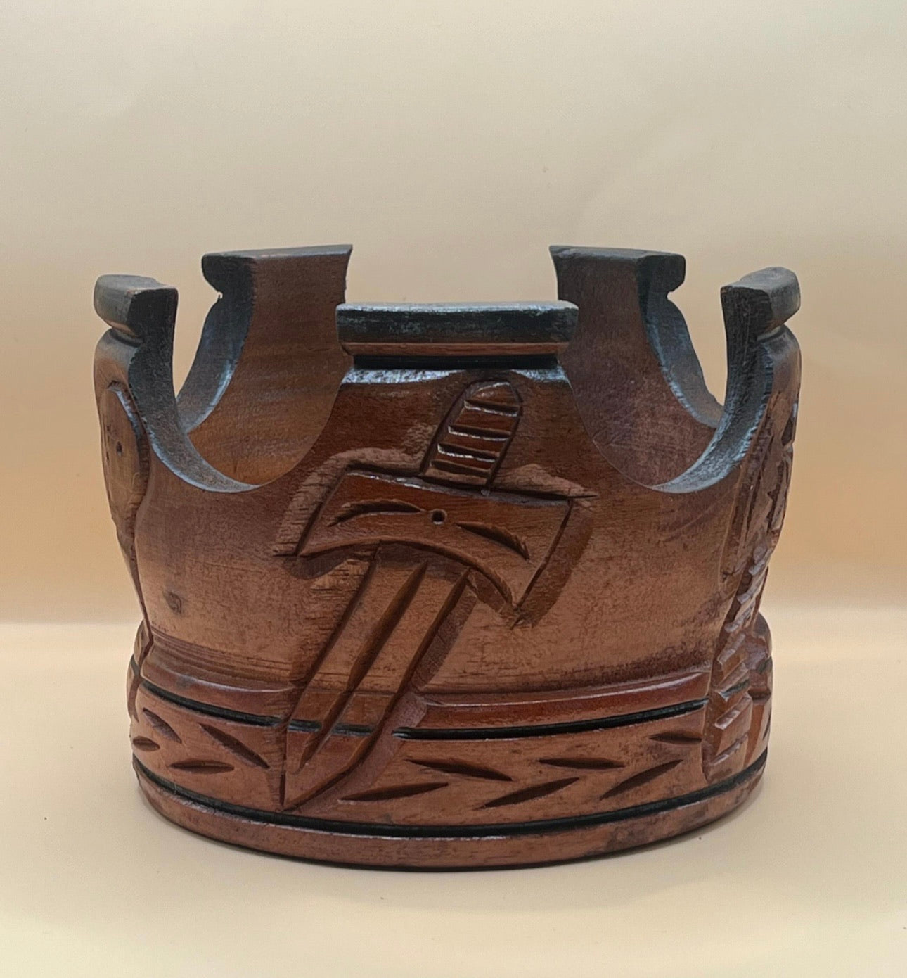 Corona de Chango en Madera / Wooden Crown for Shango
