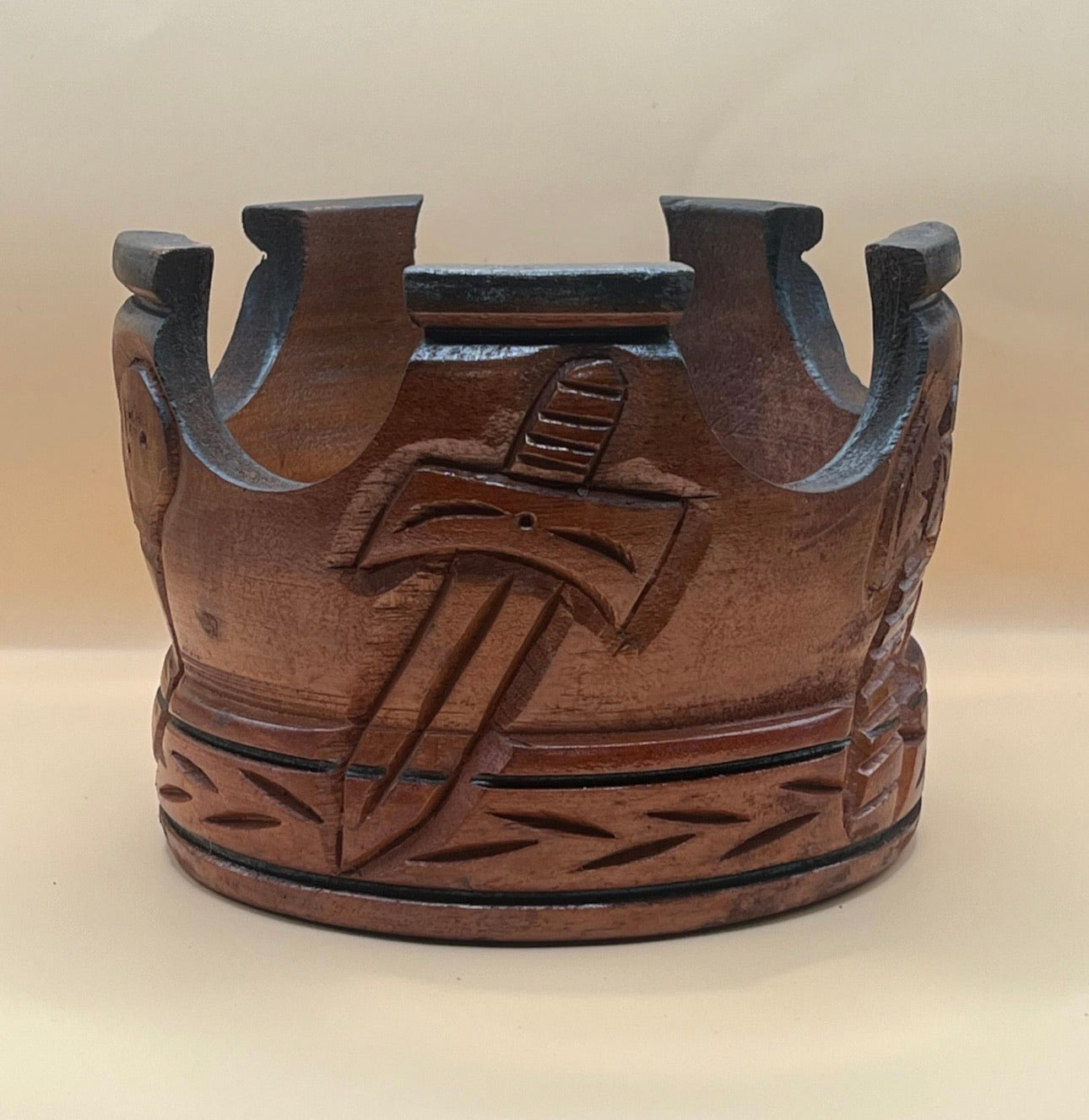 Corona de Chango en Madera / Wooden Crown for Shango