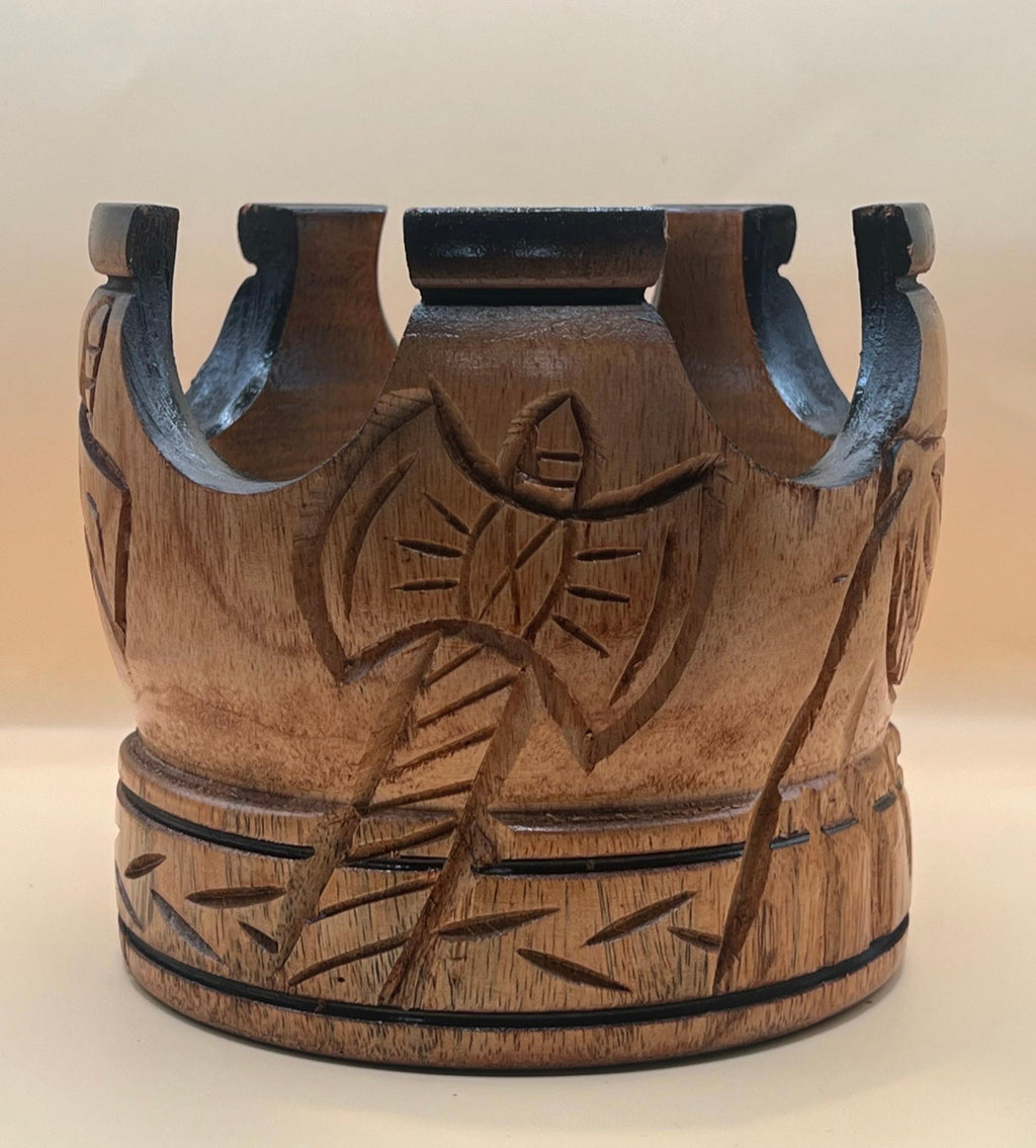Corona de Chango en Madera / Wooden Crown for Shango