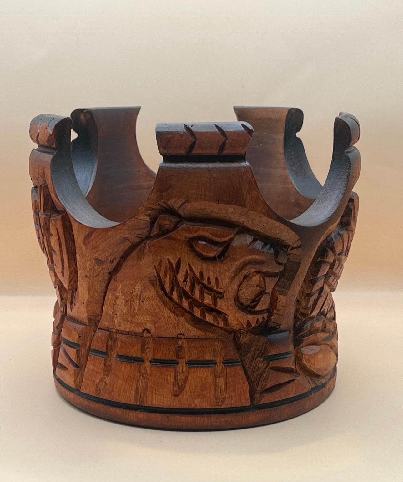 Corona de Chango en Madera / Wooden Crown for Shango