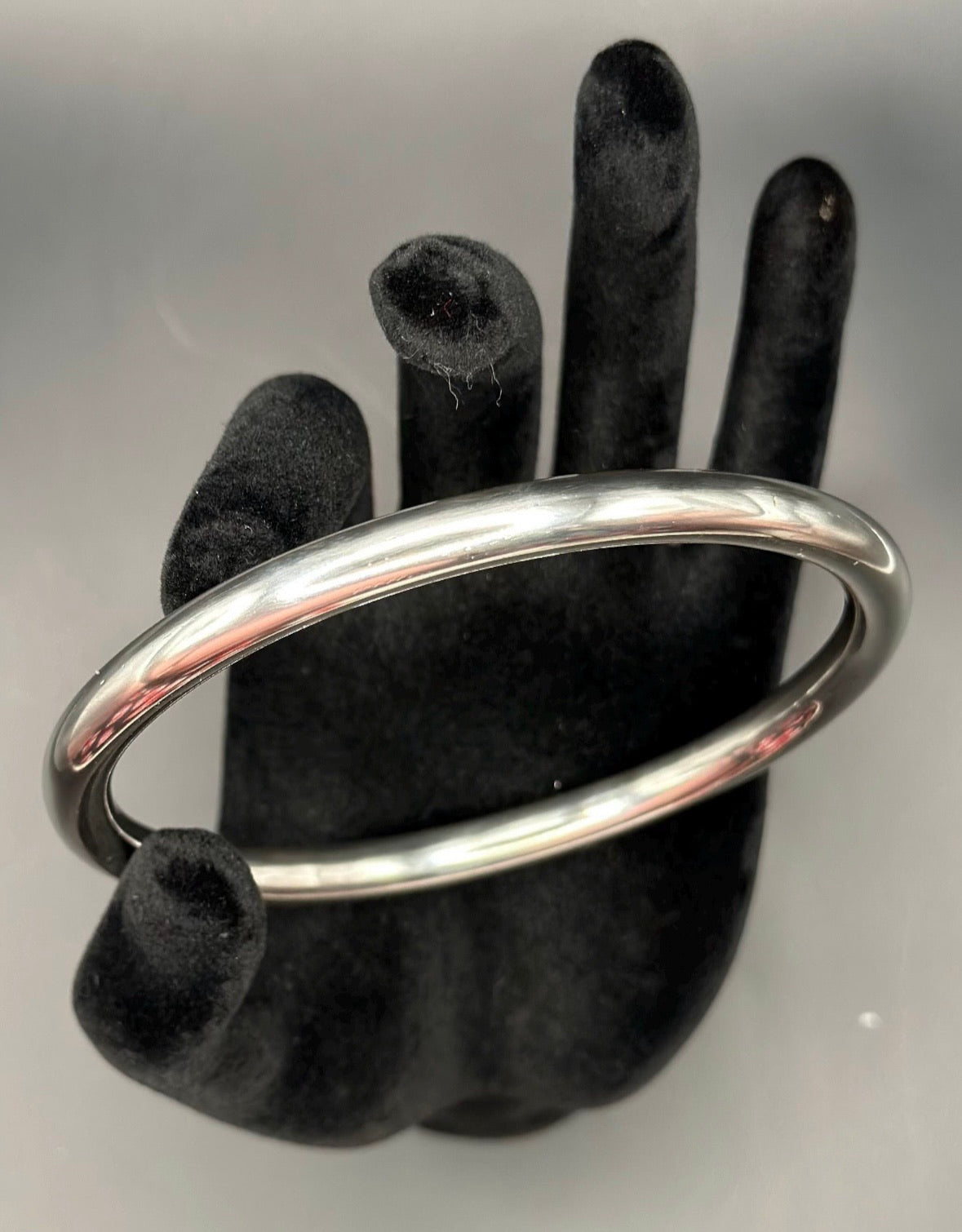 Manilla de Obatala Plata Fina Calibre .999. 2 gauge - Gruesor extra gruesa/ Obbatala Bangle in .999 Fine Silver. 2 gauge - extra thick