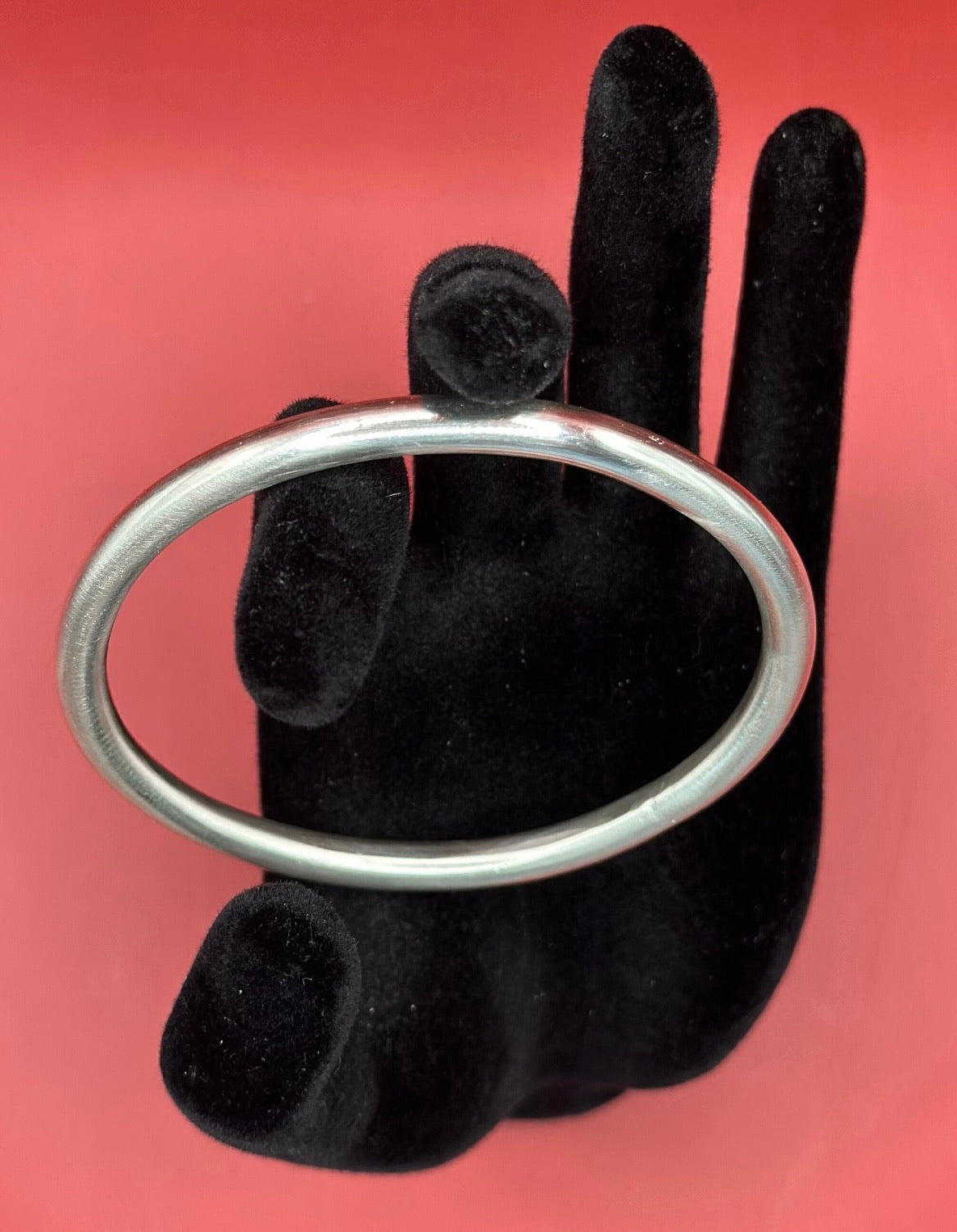 Manilla de Obatala Plata Fina Calibre .999 6 gauge - Gruesa/ Obbatala Bangle in .999 Fine Silver 6 gauge - Thick