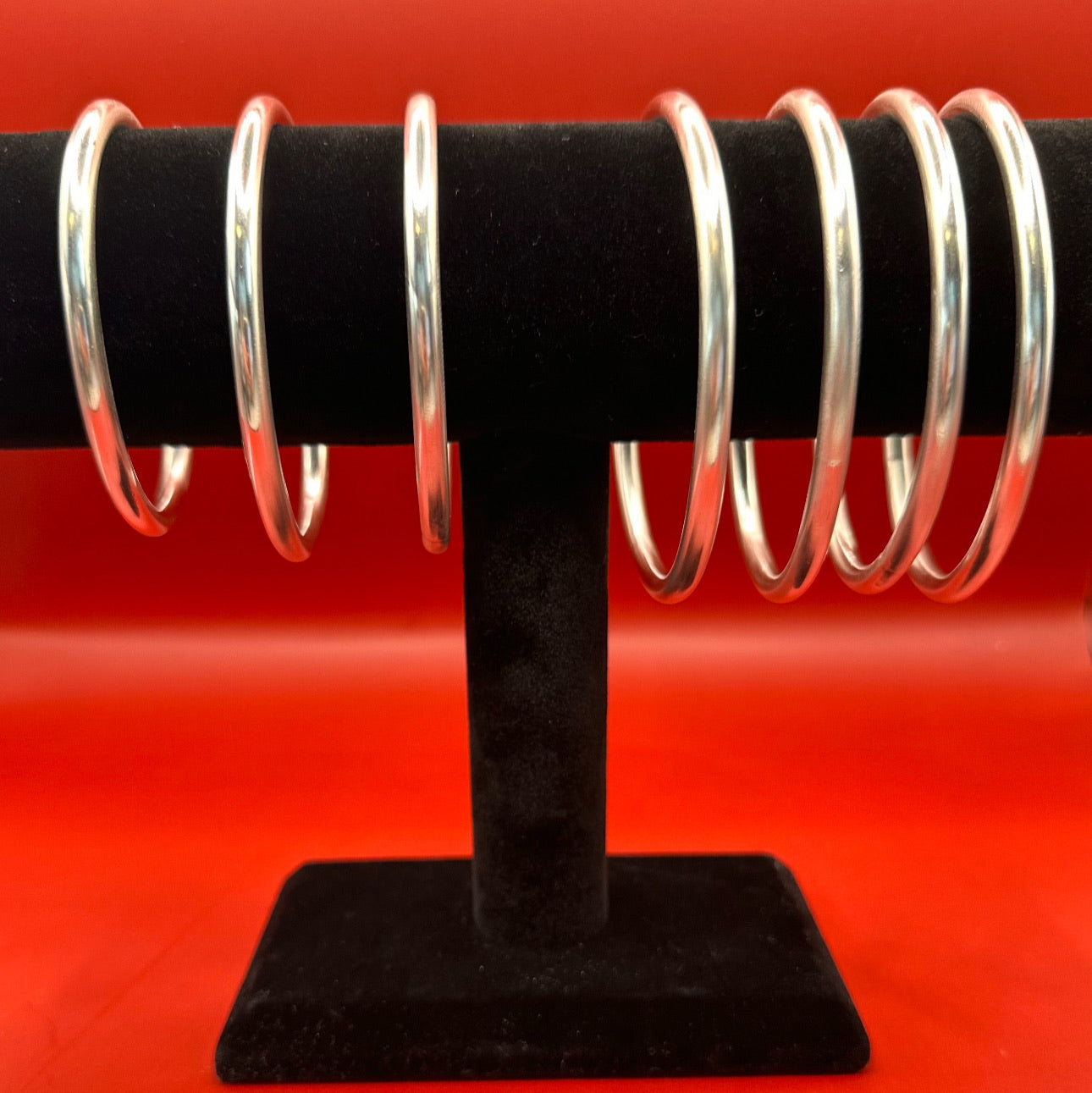 Manilla de Obatala Plata Fina Calibre .999 6 gauge - Gruesa/ Obbatala Bangle in .999 Fine Silver 6 gauge - Thick