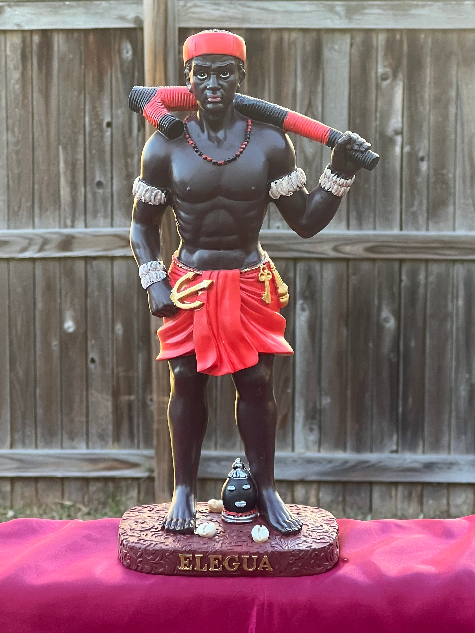 Estatua de Elegua 14" / Elegua Statue 14"