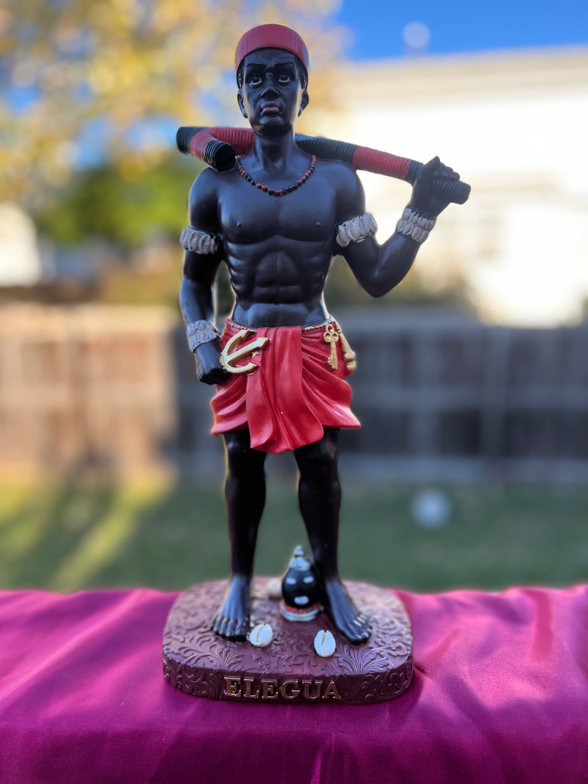 Estatua de Elegua 14" / Elegua Statue 14"