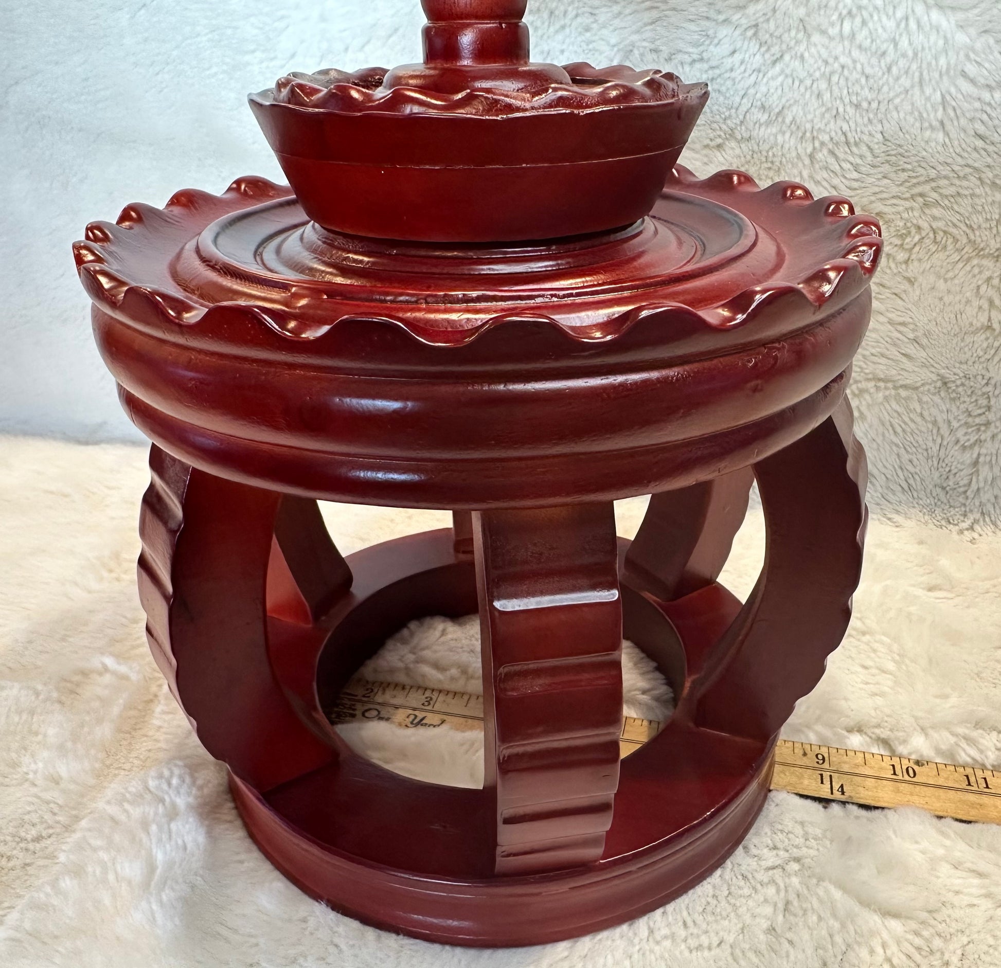 Juego de Corona, en Madera, para Chango / Wooden Crown Set for Shango