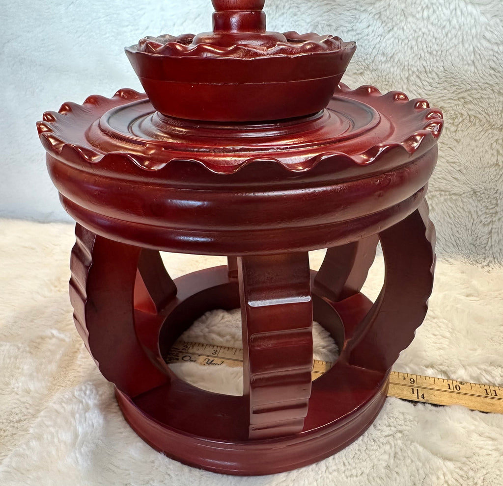 Juego de Corona, en Madera, para Chango / Wooden Crown Set for Shango