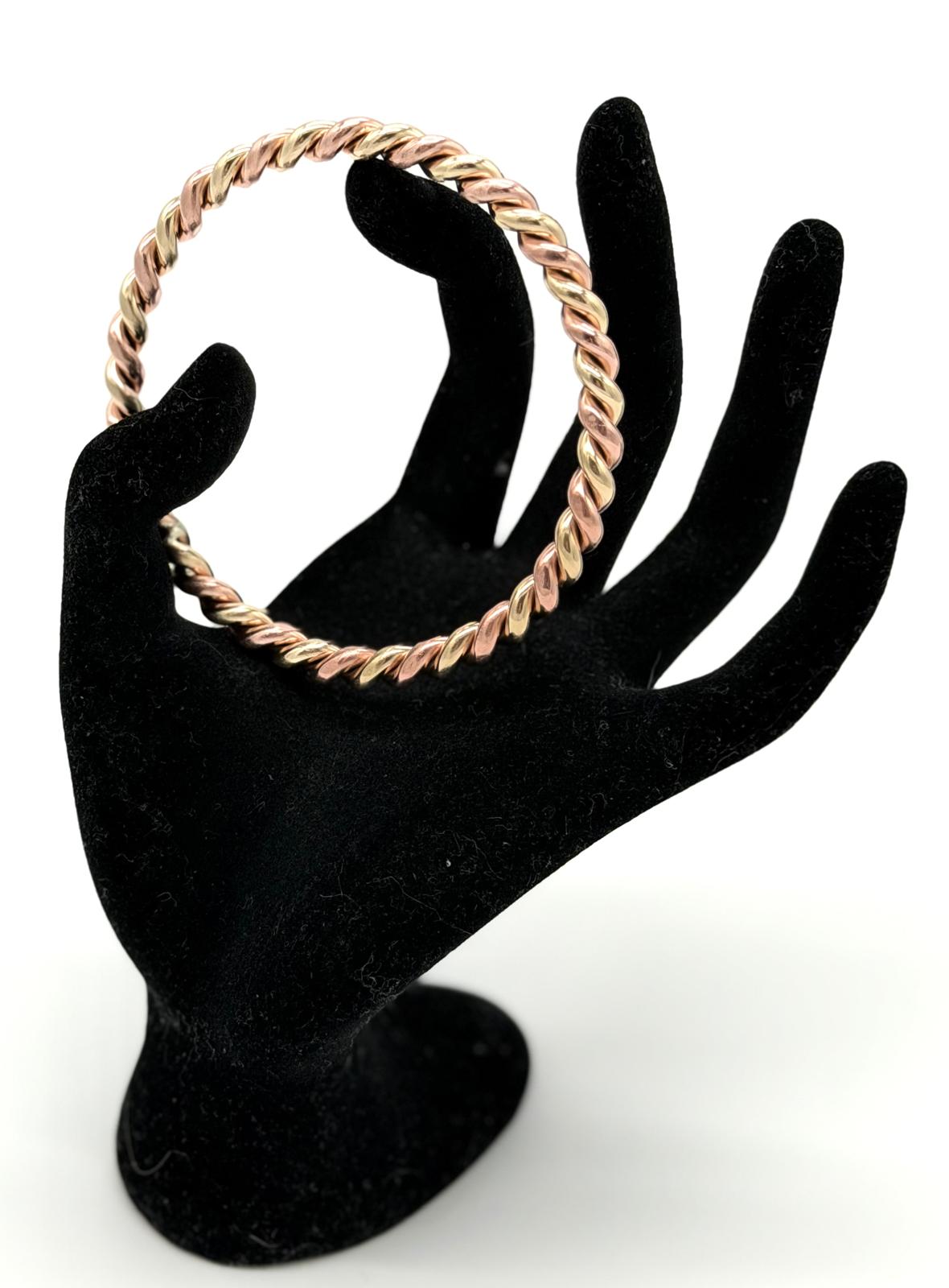 Handmade Tri-Metal Orisha Bracelet Inspired by Yemaya, Oshun & Oya