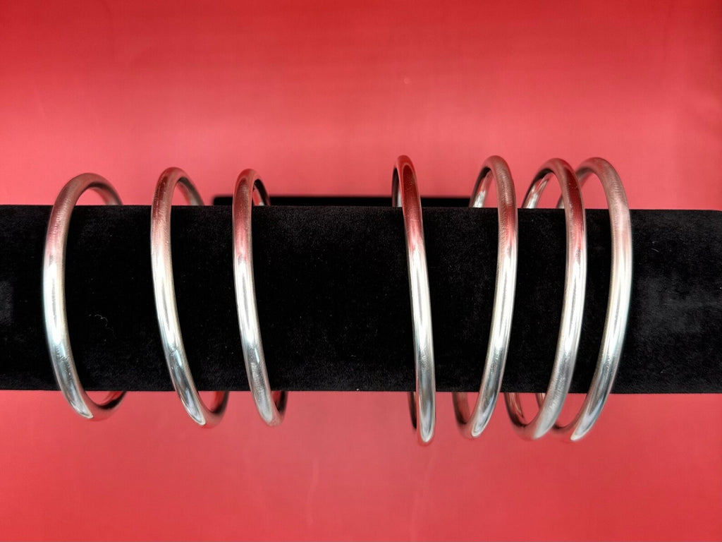 Manilla de Obatala Plata Fina 4ga / Obbatala Bangle in Fine Silver 4ga
