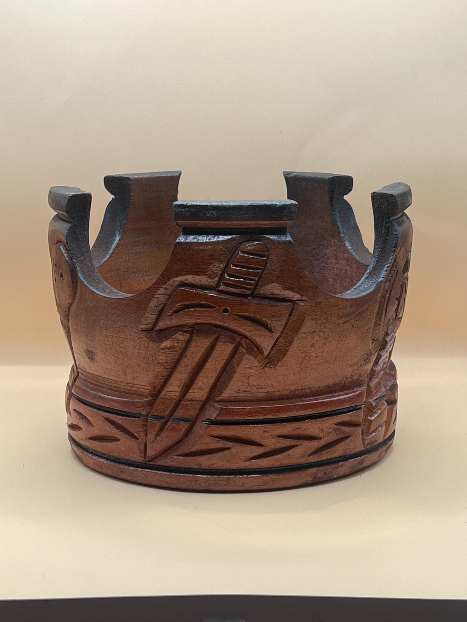 Corona de Chango en Madera / Wooden Shango Crown