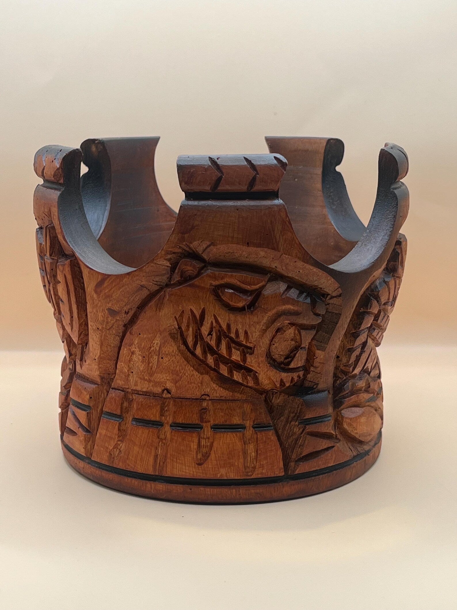 Corona de Chango en Madera / Wooden Shango Crown