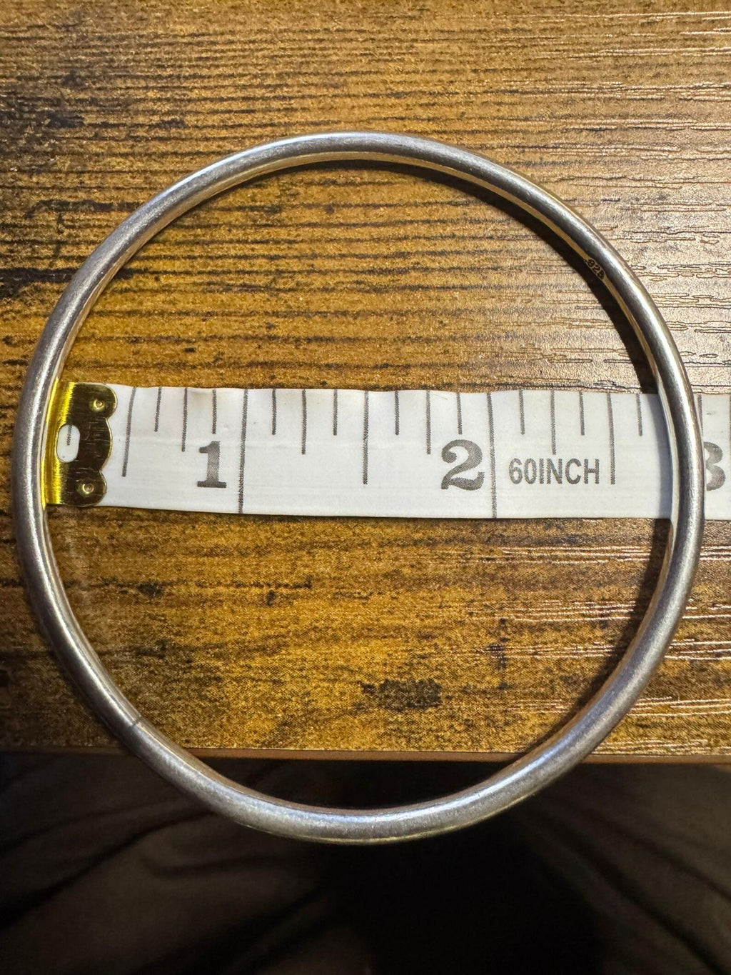 Handmade Two Waters Bangle: .999 Silver & Brass, Oshun Yemayá Jewelry