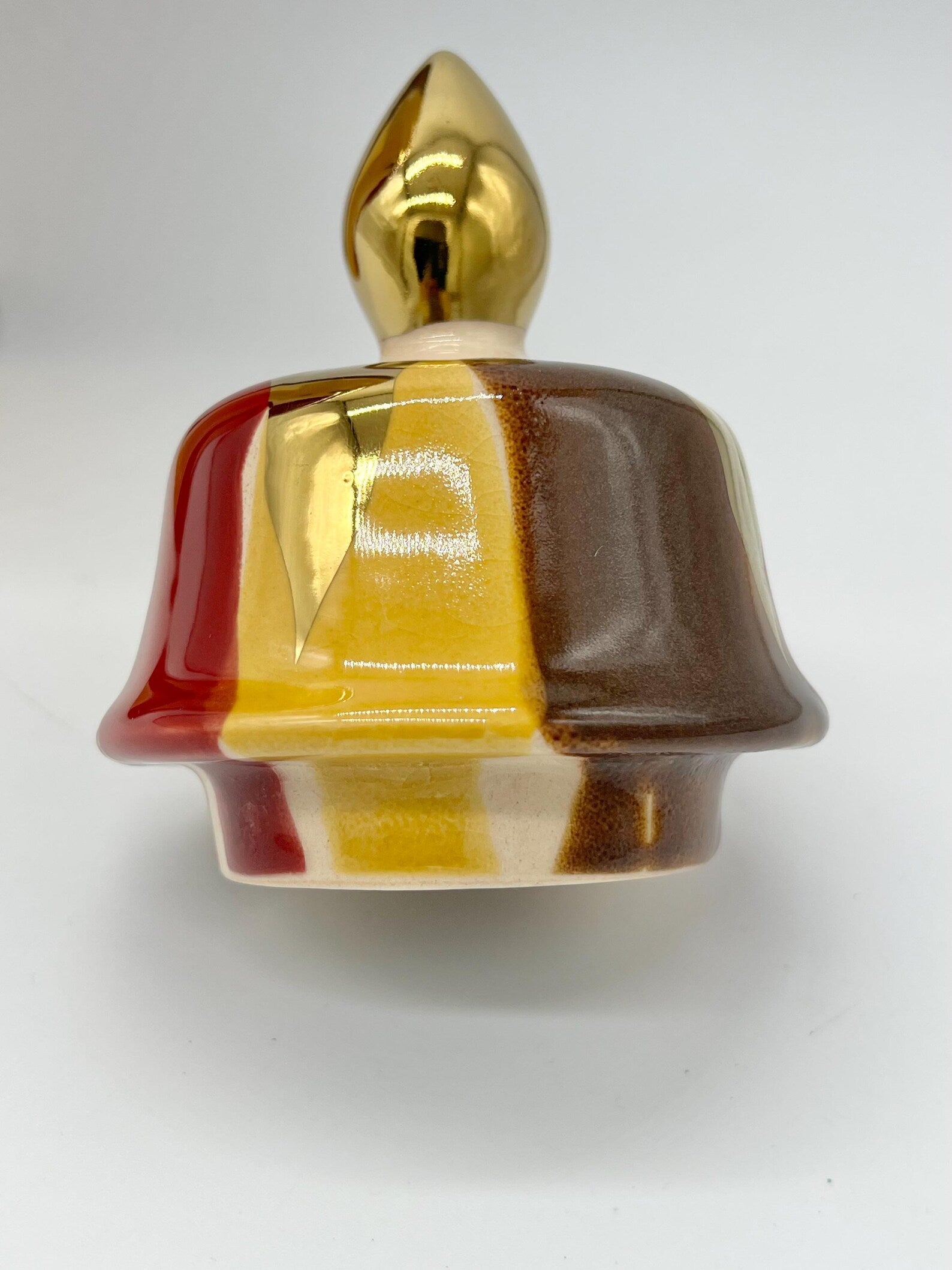 Exotic multicolor Ginger Jar for Oya / Exótica Tinaja multicolor para Oya