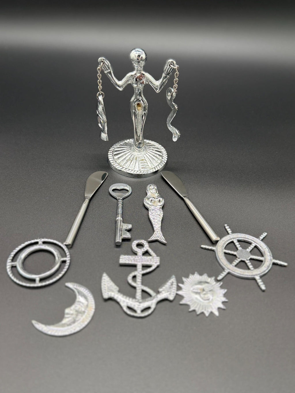 Herramientas de Olokun en Acero Inoxidable / Stainless Steel Olokun Tools