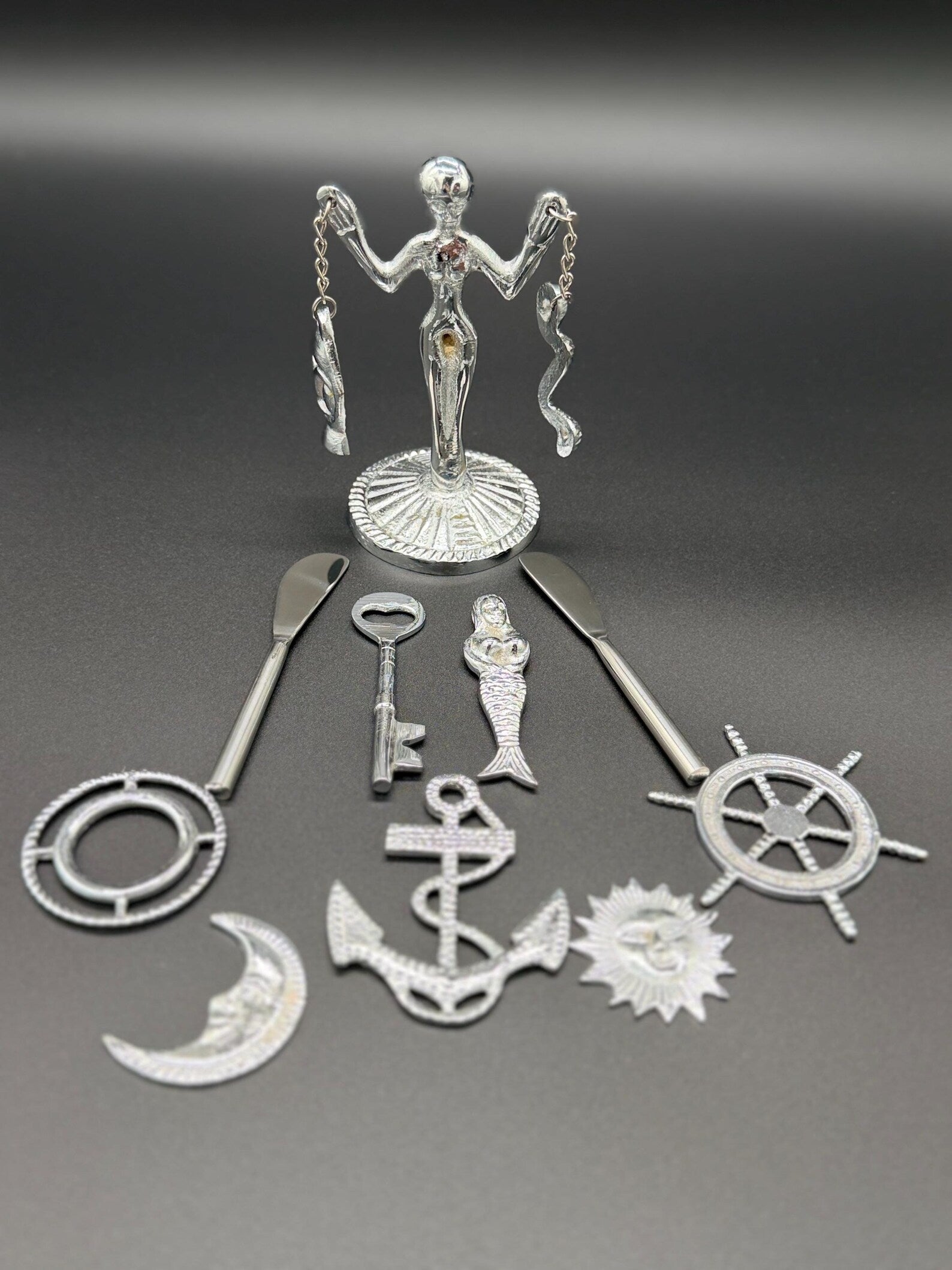 Herramientas de Olokun en Acero Inoxidable / Stainless Steel Olokun Tools