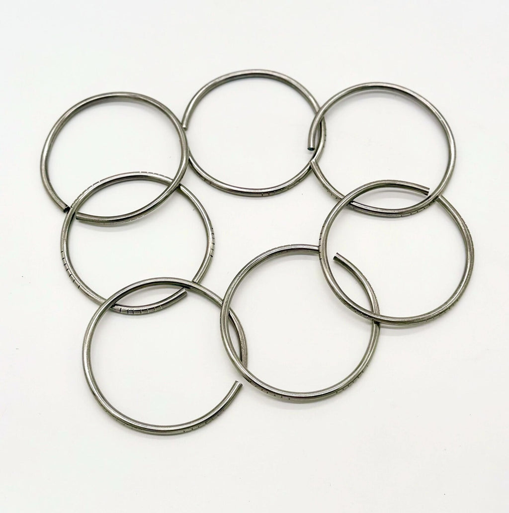 Manillas para Yemaya en Acero Inoxidable  / Stainless Steel Yemaya Bangle Set