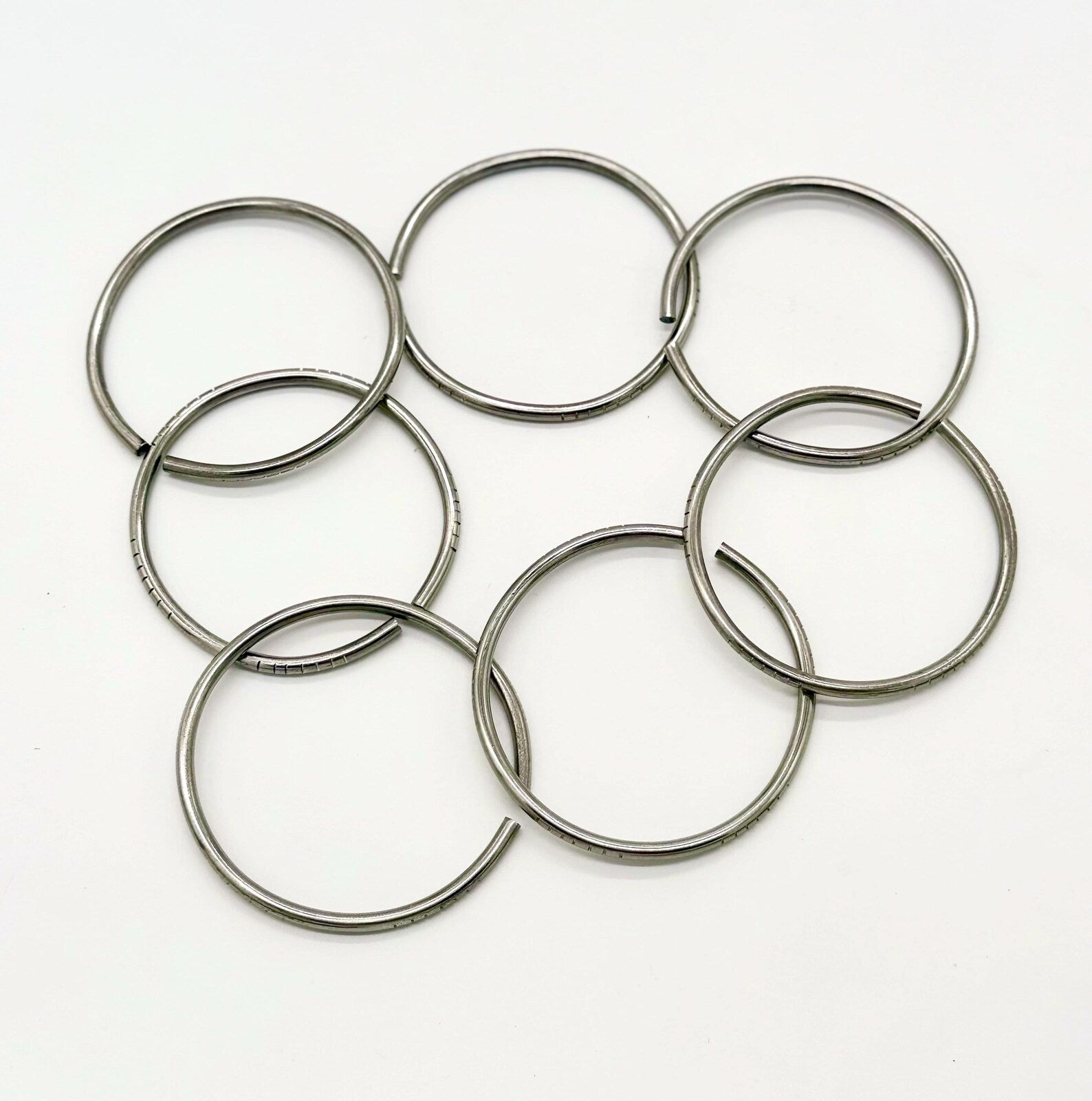 Manillas para Yemaya en Acero Inoxidable  / Stainless Steel Yemaya Bangle Set