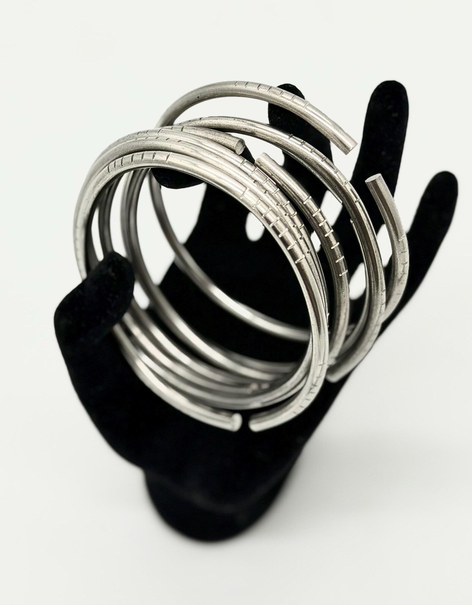 Manillas para Yemaya en Acero Inoxidable  / Stainless Steel Yemaya Bangle Set