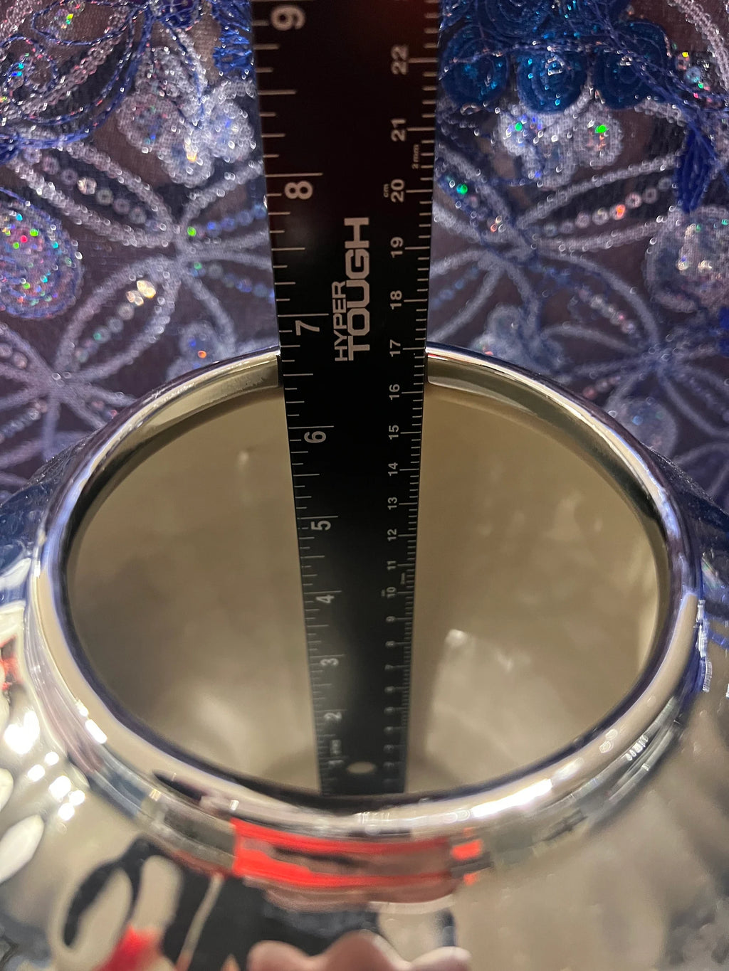 Ceramic Orisha Tinaja: Silver Ginger Jar