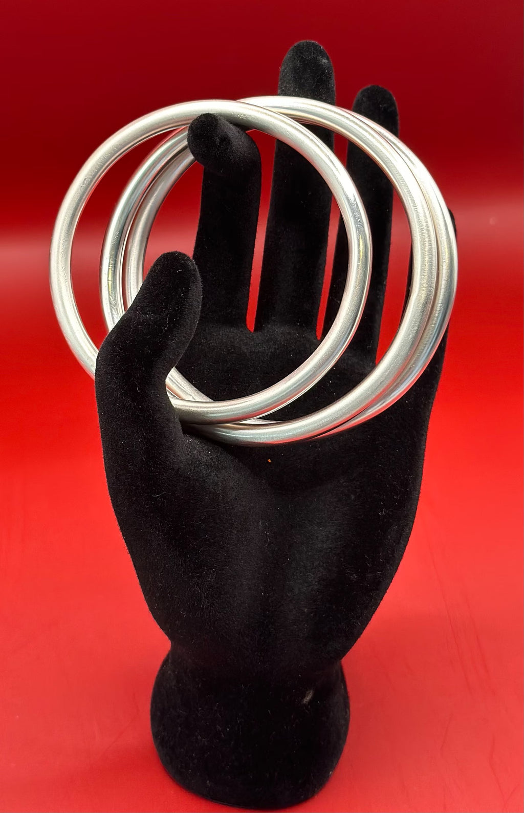 Manilla de Obatala Plata Fina 4ga / Obbatala Bangle in Fine Silver 4ga