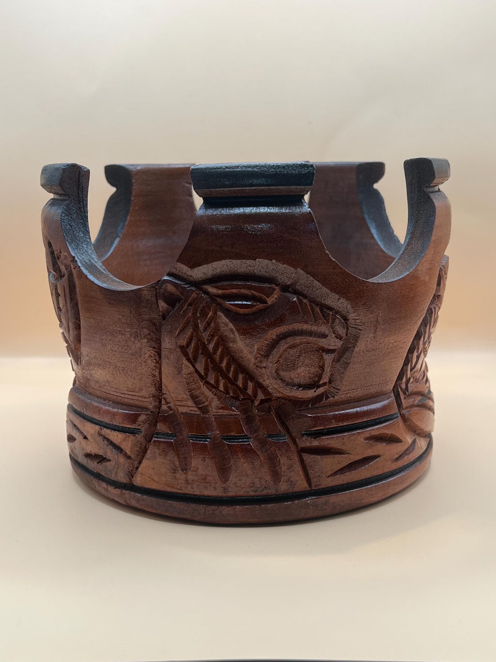 Corona de Chango en Madera / Wooden Shango Crown