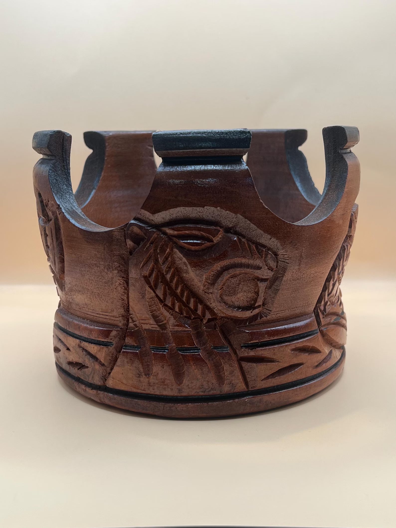 Corona de Chango en Madera / Wooden Shango Crown