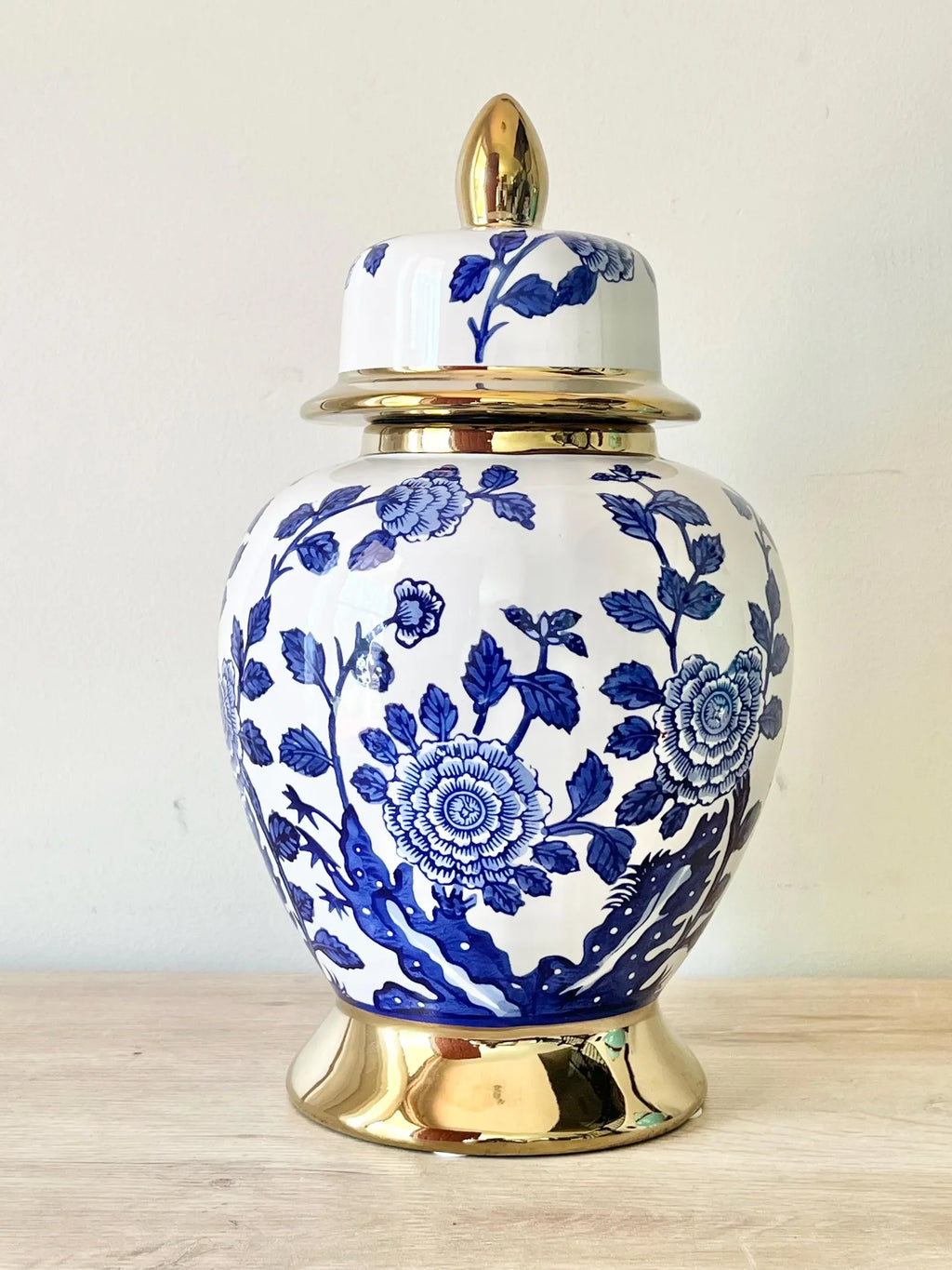 Ceramic Tinaja Ginger Jar for Yemaya/Olokun - Orisha Altar