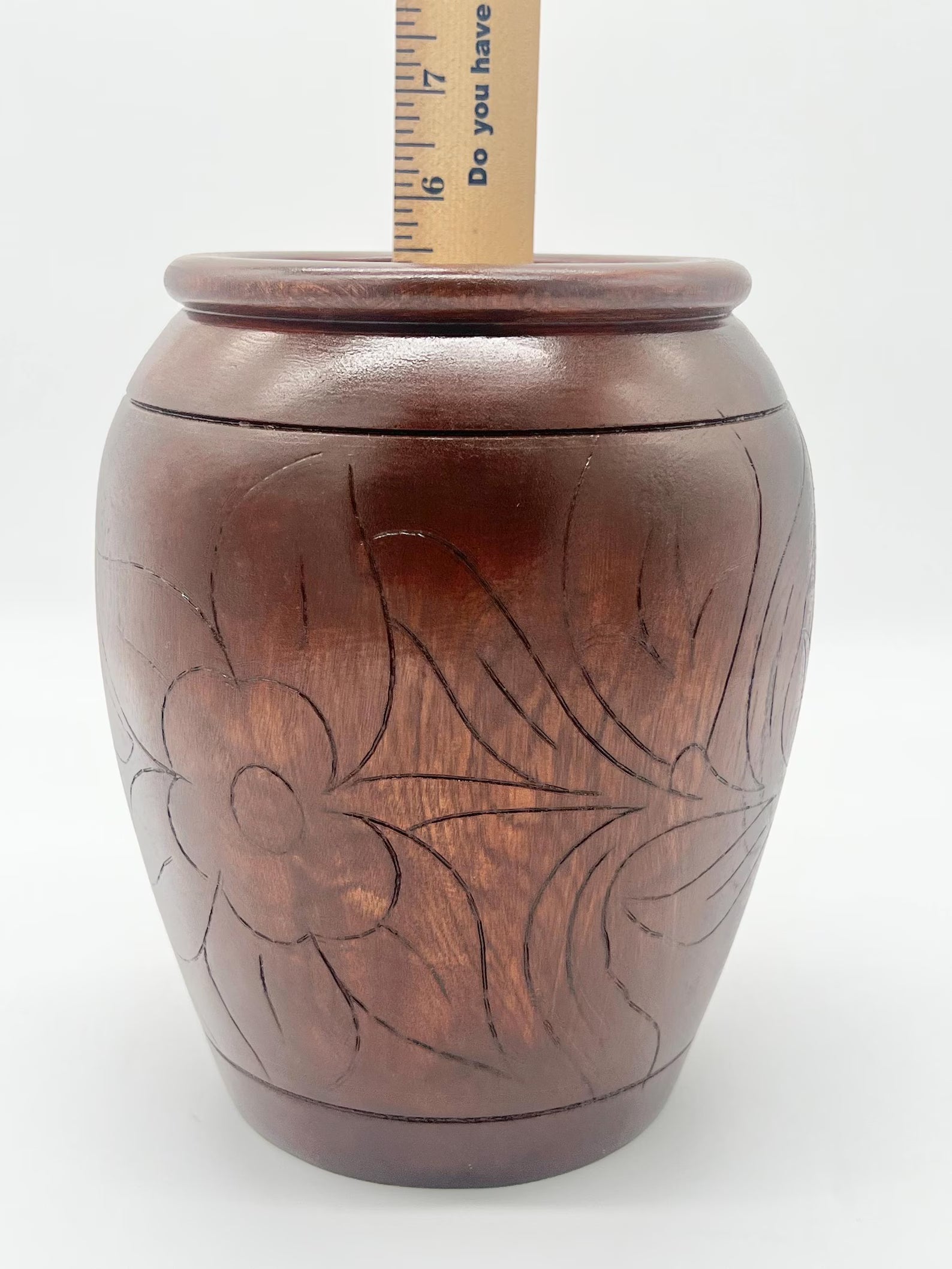 Hand Carved Wooden Basin / Lebrillo De Aggayu