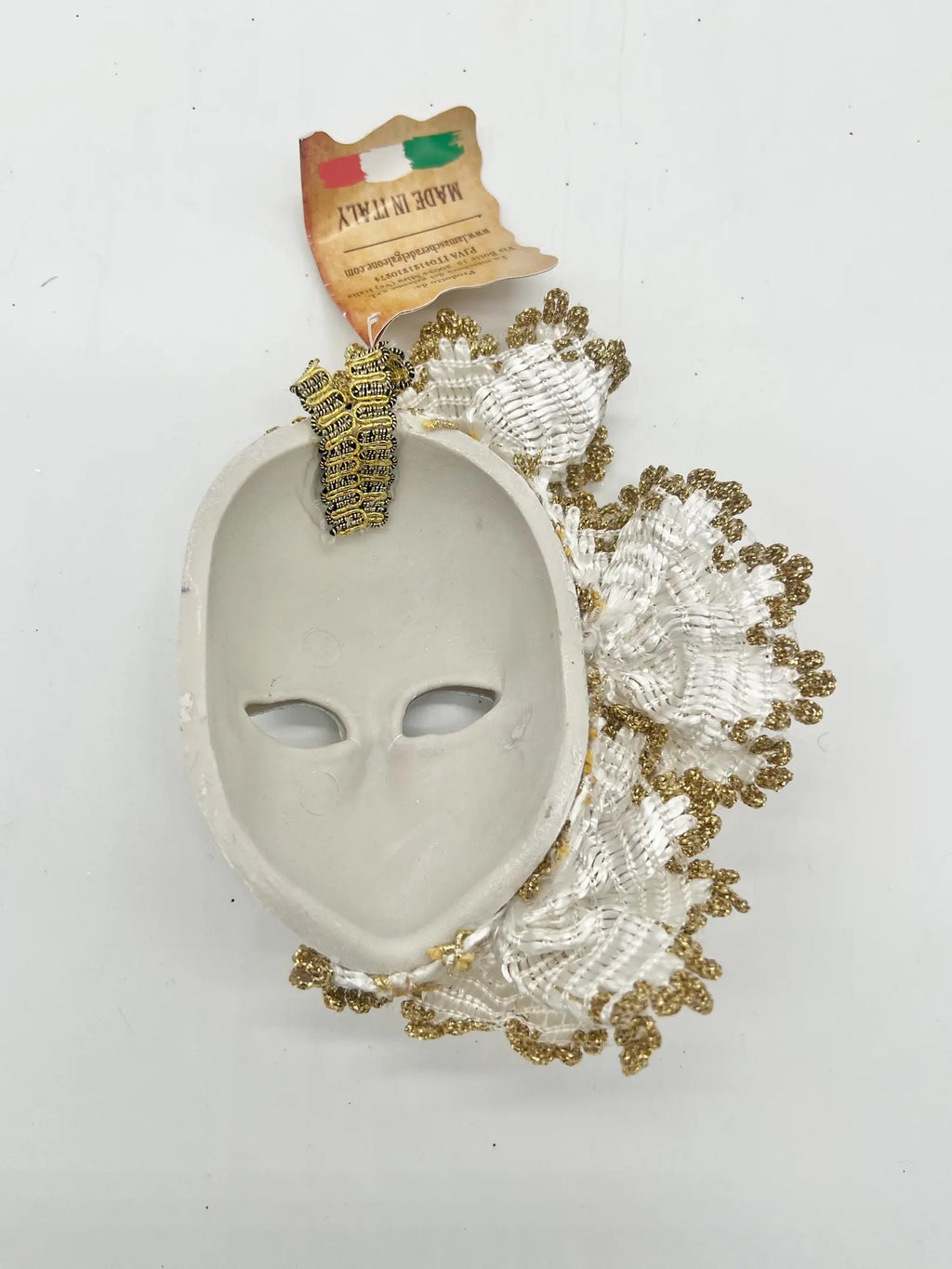 Handmade Venetian Mask for Orishas / Máscara veneciana hecha a mano para Orishas