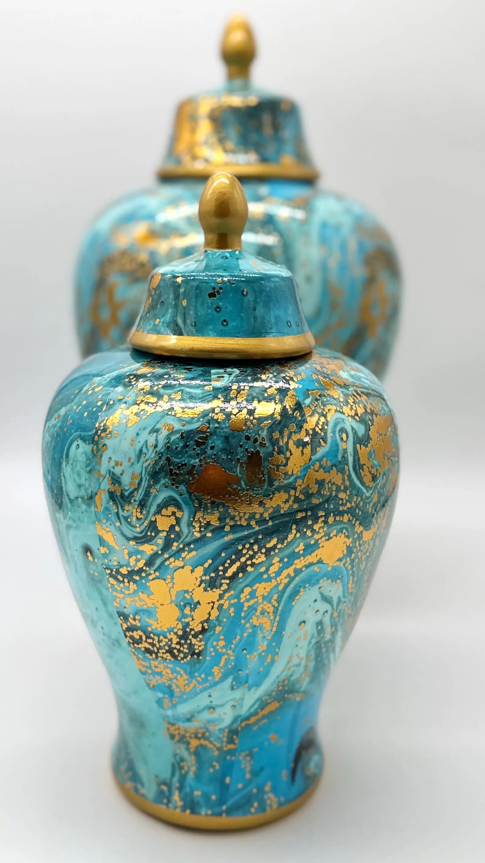 Tinaja para Olokun, Inle o Yemaya - Ginger jar for Olokun, Inle or Yemaya