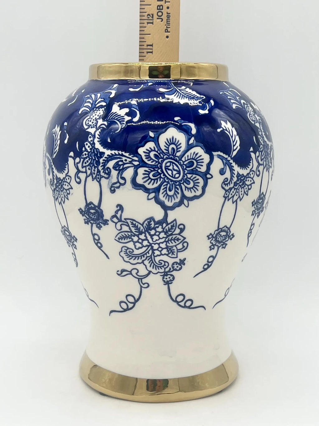 Tinaja floral para Olokun o Yemaya / Floral Ginger jar for Olokun or Yemaya