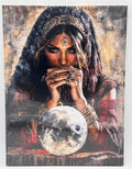Gypsy Woman with Crystal ball / Mujer gitana con bola de cristal - 2D Canvas