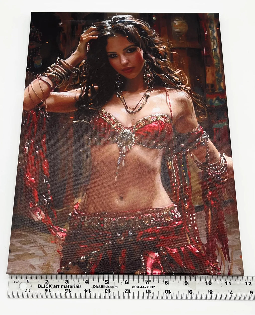 Arab Woman / Mujer Árabe - 2D Canvas