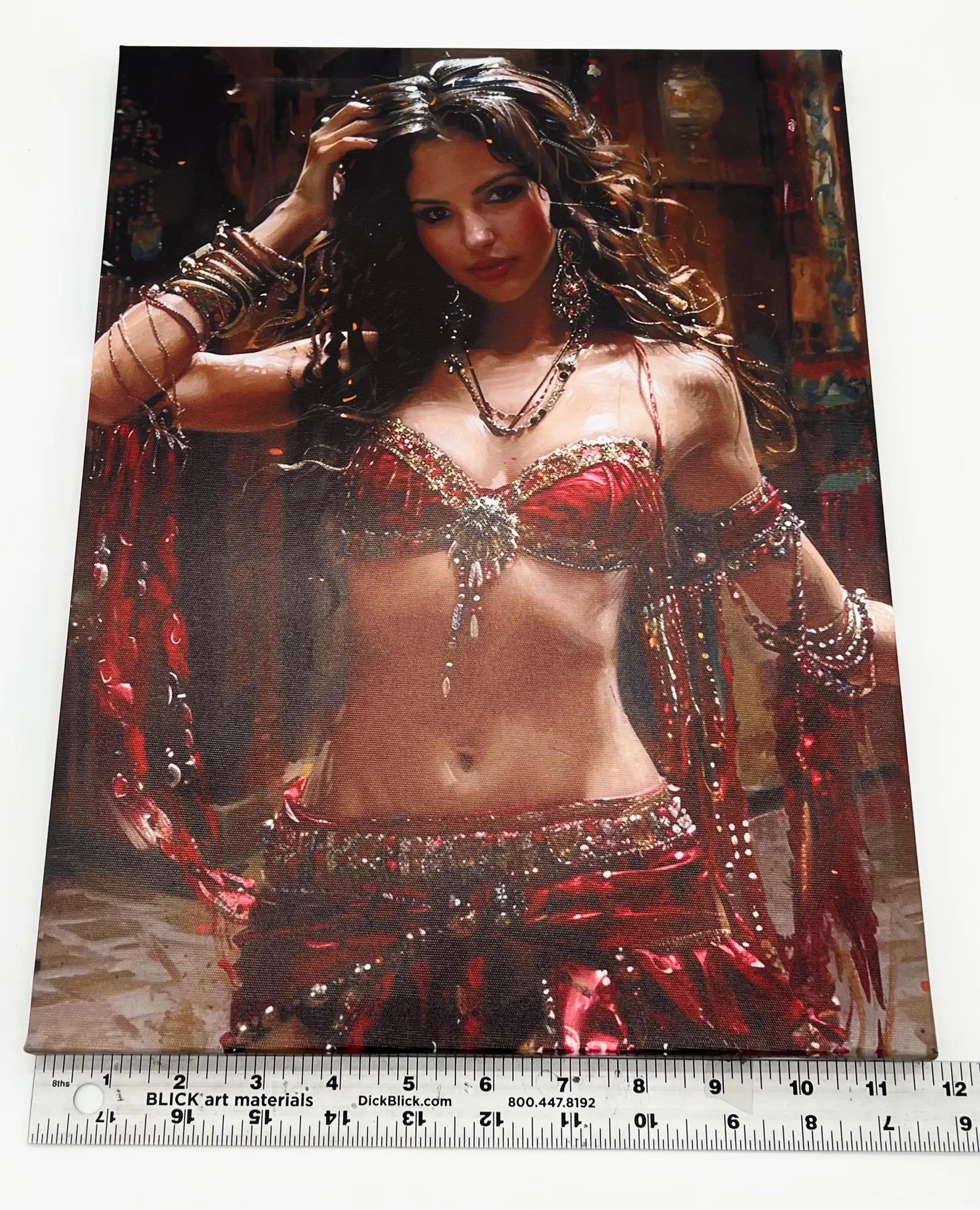 Arab Woman / Mujer Árabe - 2D Canvas