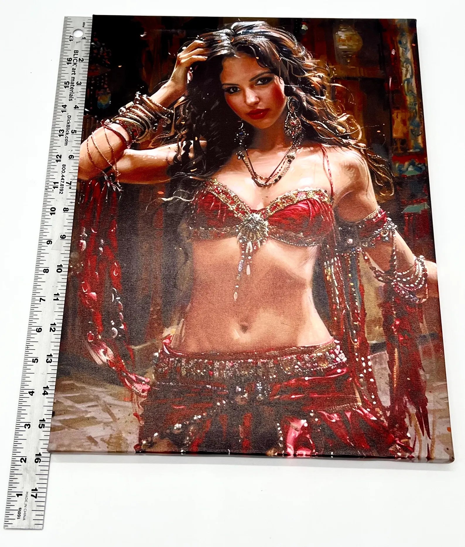 Arab Woman / Mujer Árabe - 2D Canvas