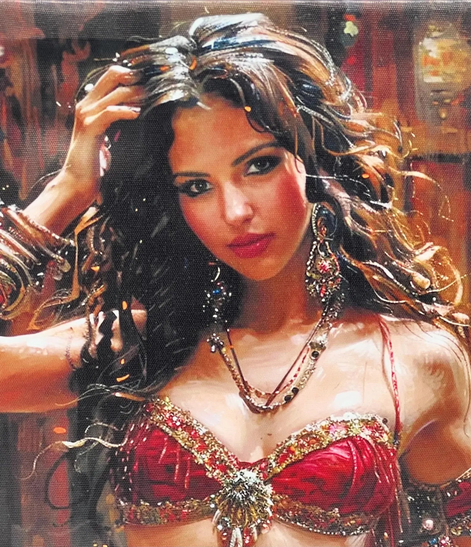 Arab Woman / Mujer Árabe - 2D Canvas