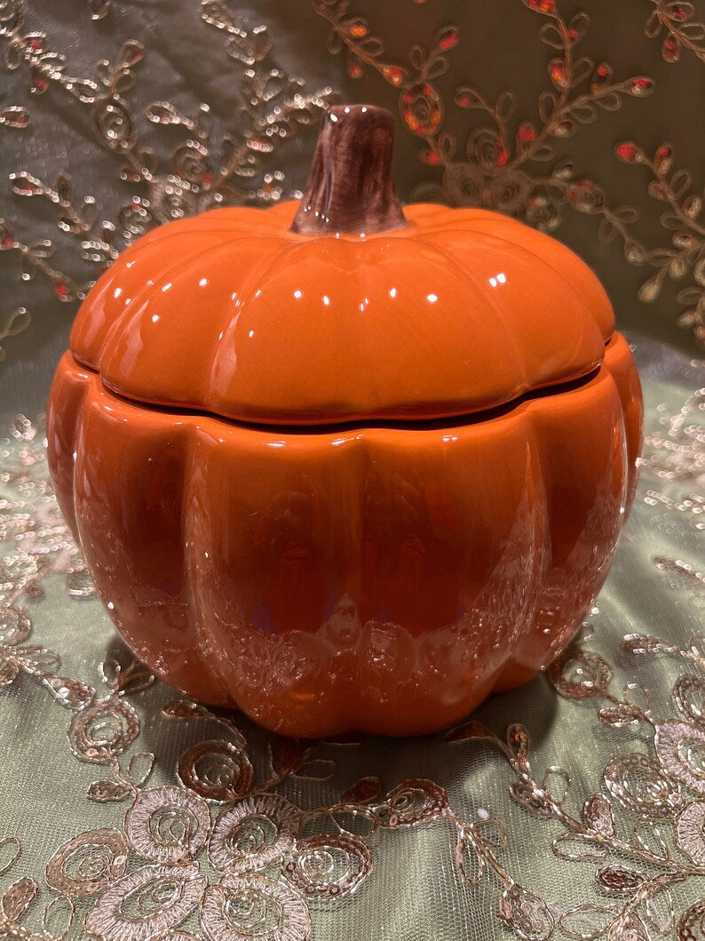 Ceramic Pumpkin Tinajas for Orishas / Tinajas de Calabaza para Orishas