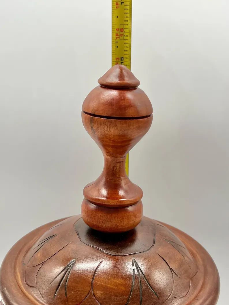 Hand Carved Wooden Basin / Lebrillo De Aggayu