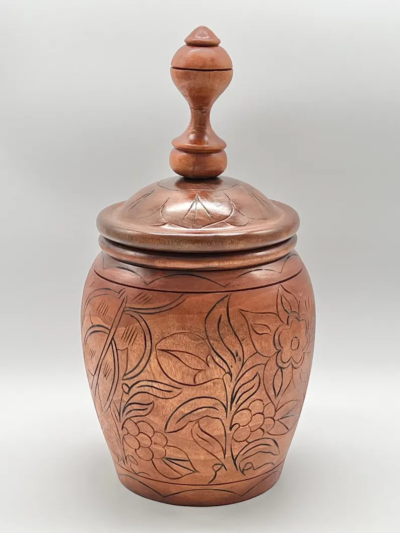 Hand Carved Wooden Basin / Lebrillo De Aggayu