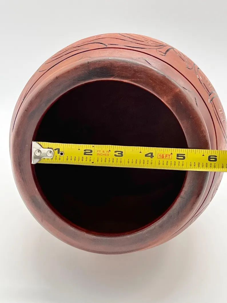 Hand Carved Wooden Basin / Lebrillo De Aggayu