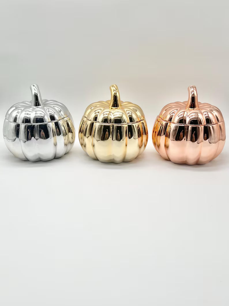 Gold, Copper & Silver Ceramic Tinajas / Tinajas de Cerámica Oro, Cobre y Plata