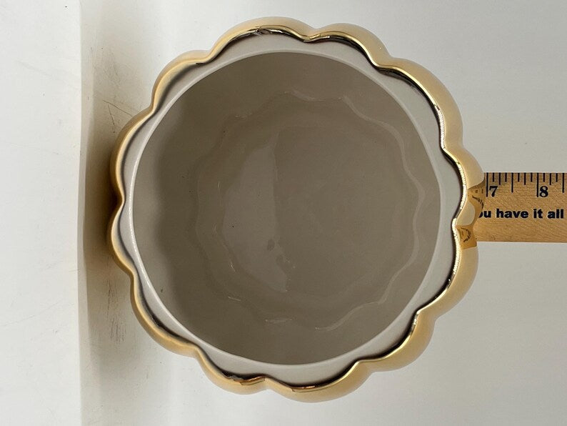 Gold, Copper & Silver Ceramic Tinajas / Tinajas de Cerámica Oro, Cobre y Plata