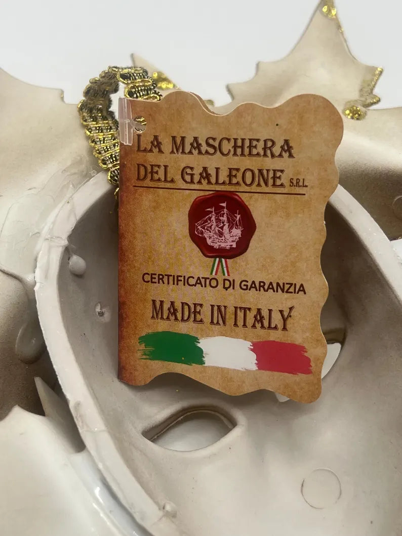 Handmade Venetian Mask for Orishas / Máscara Veneciana Hecha a Mano para Orishas