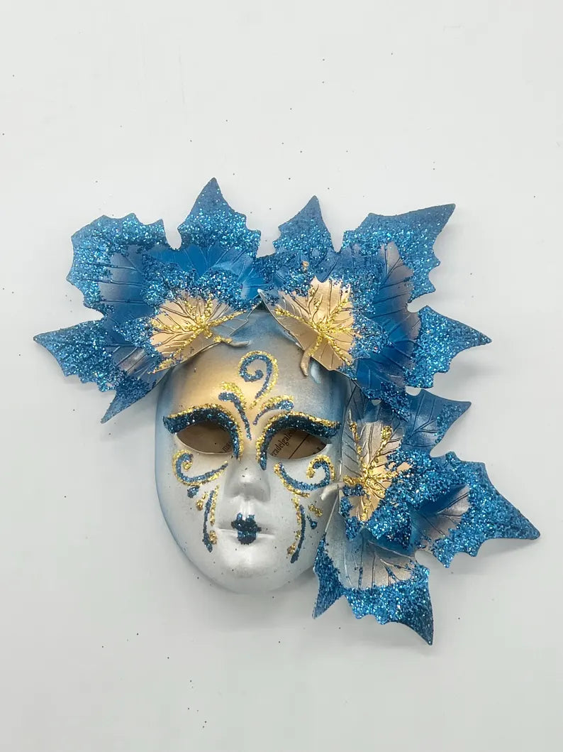 Handmade Venetian Mask for Orishas / Máscara Veneciana Hecha a Mano para Orishas