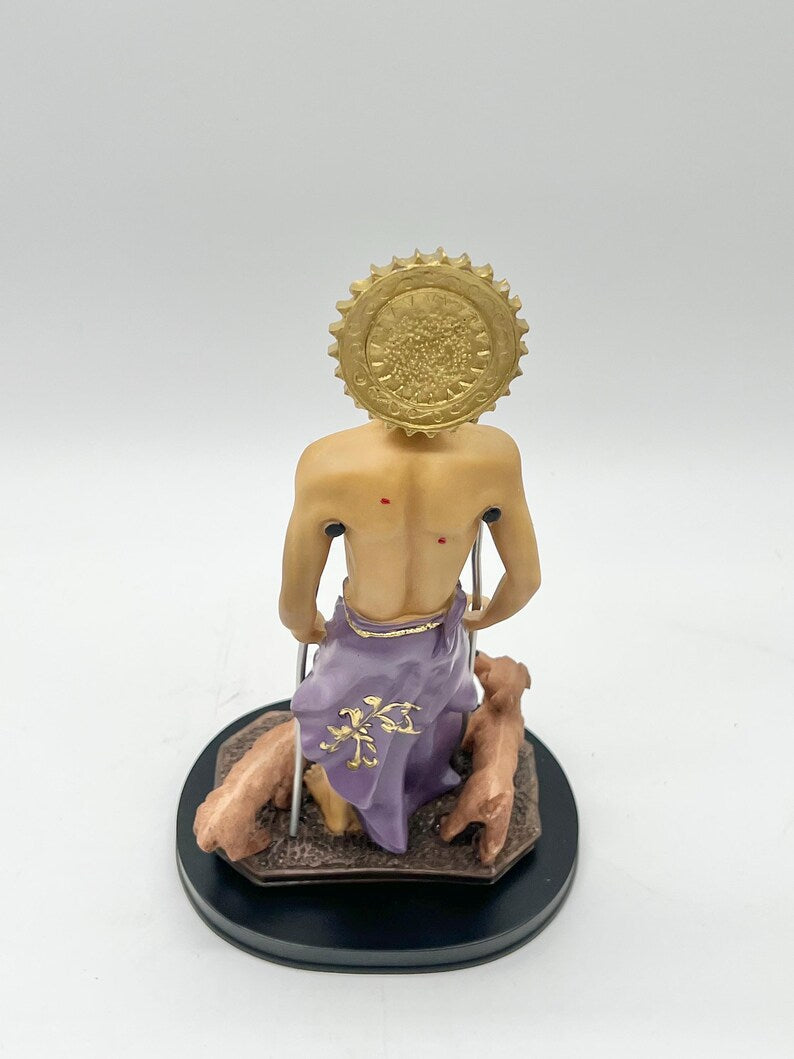 12” San Lázaro Resin Statue / Estatua de Resina (Babalu Aye / Asojano)